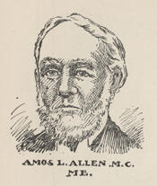 Representative Amos Lawrence Allen - Maine Republican