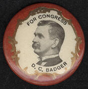 Representative De Witt Clinton Badger - Ohio Democratic