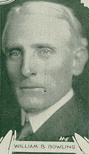 Representative William Bismarck Bowling - Alabama Democratic