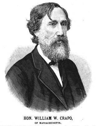 Representative William Wallace Crapo - Massachusetts Republican