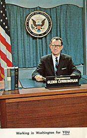 Representative Glenn Clarence Cunningham - Nebraska Republican