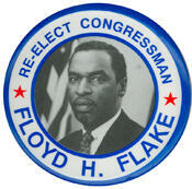 Representative Floyd Harold Flake - New York Democratic