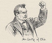 Representative John Jacob Lentz - Ohio Democratic