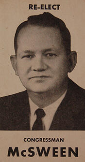 Representative Harold Barnett McSween - Louisiana Democratic