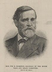 Representative William Ralls Morrison - Illinois Democratic