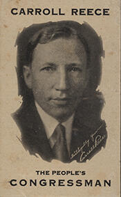 Representative Brazilla Carroll Reece - Tennessee Republican