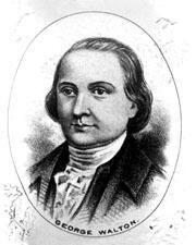 Senator George Walton - Georgia Federalist