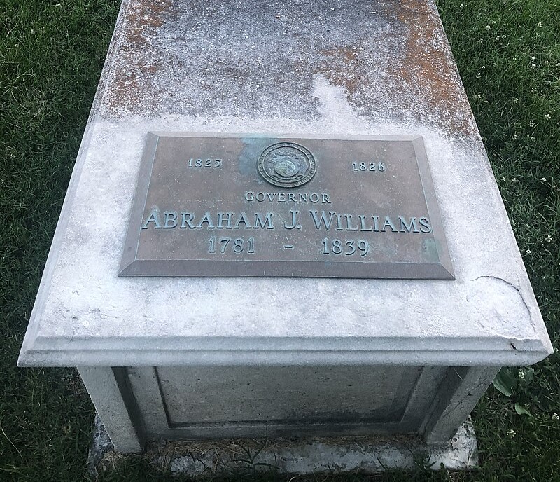 Governor Abraham J. Williams - Missouri Democratic (then Jeffersonian Republican)