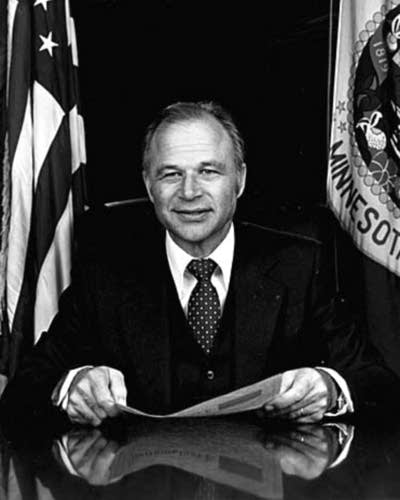 Governor Albert Harold Quie - Minnesota Independent-Republican