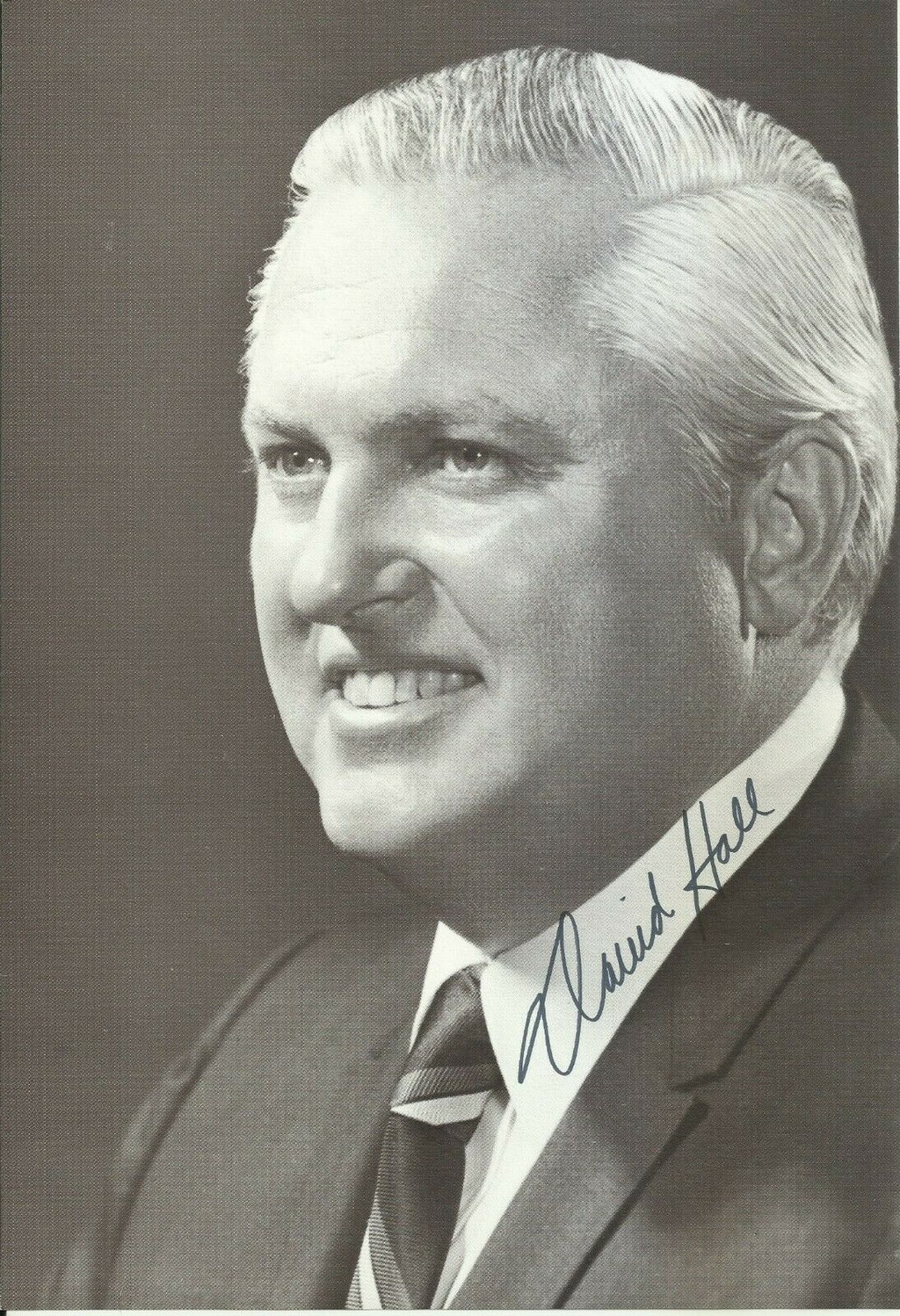 Governor David Hall - Oklahoma Democratic