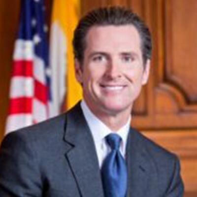 governor Gavin Newsom - California Democratic