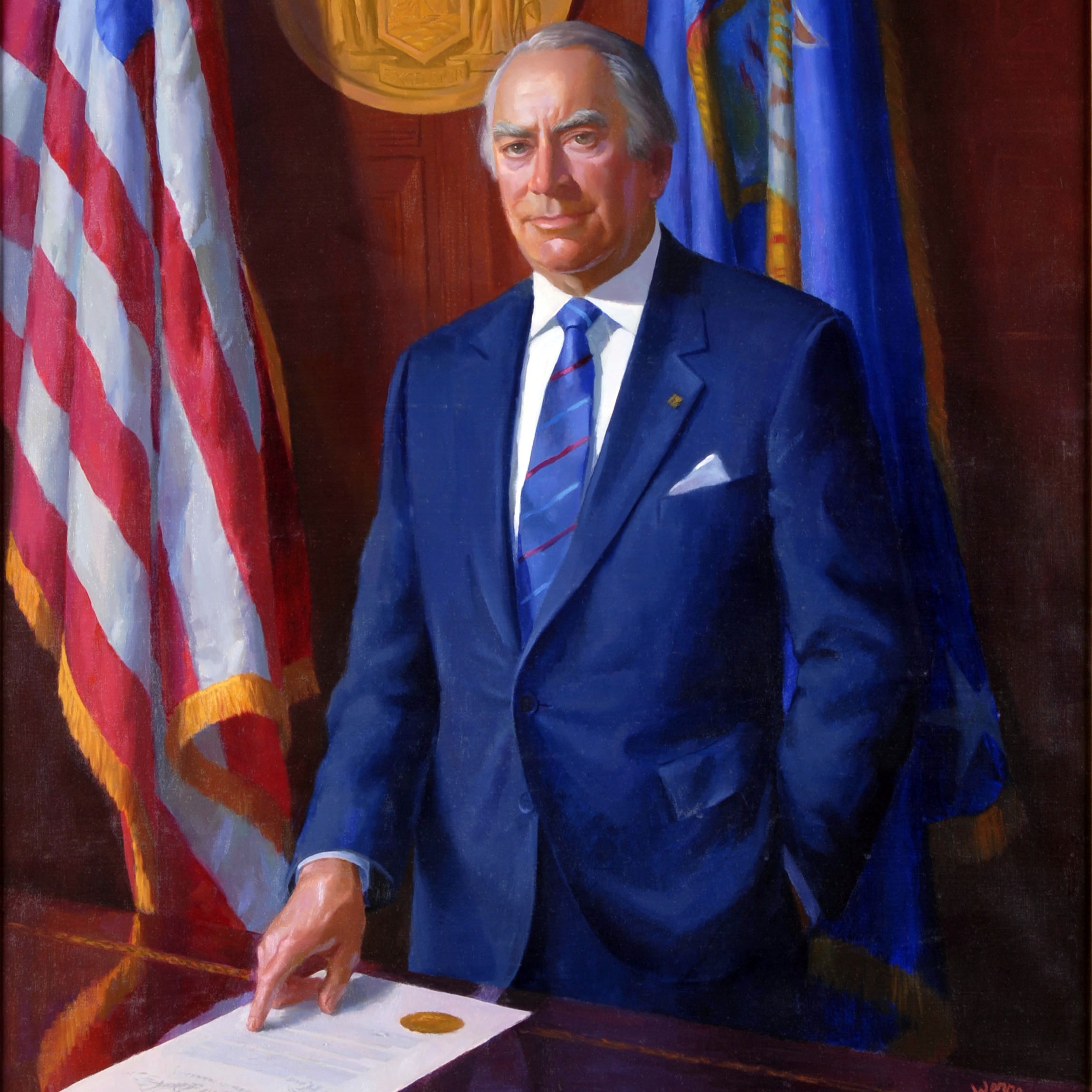Governor Hugh Leo Carey - New York Democratic