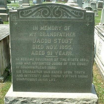 Governor Jacob Stout - Delaware Federalist