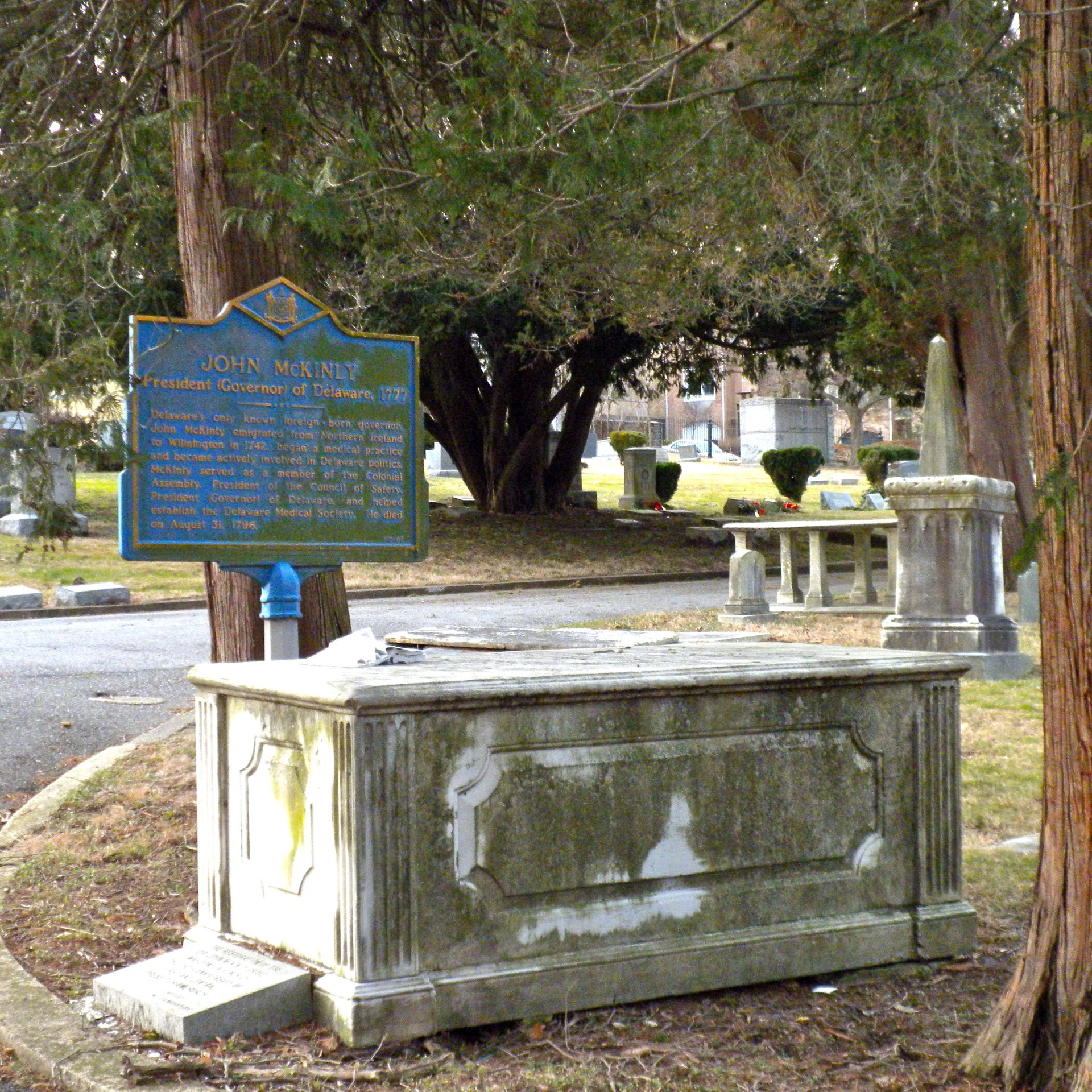 Governor John McKinly - Delaware Federalist