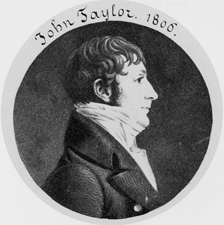 Governor John Taylor - South Carolina Democratic-Republican