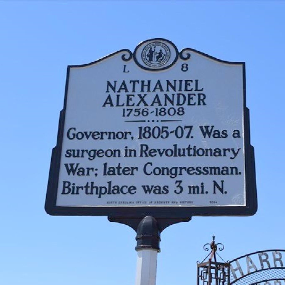 Governor Nathaniel Alexander - North Carolina Democratic-Republican