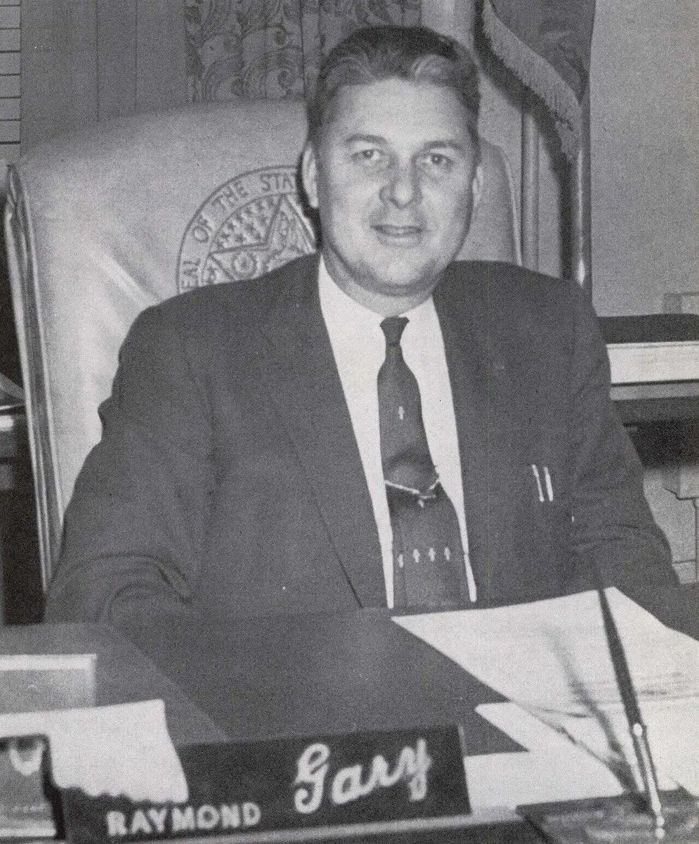 Governor Raymond Dancel Gary - Oklahoma Democratic