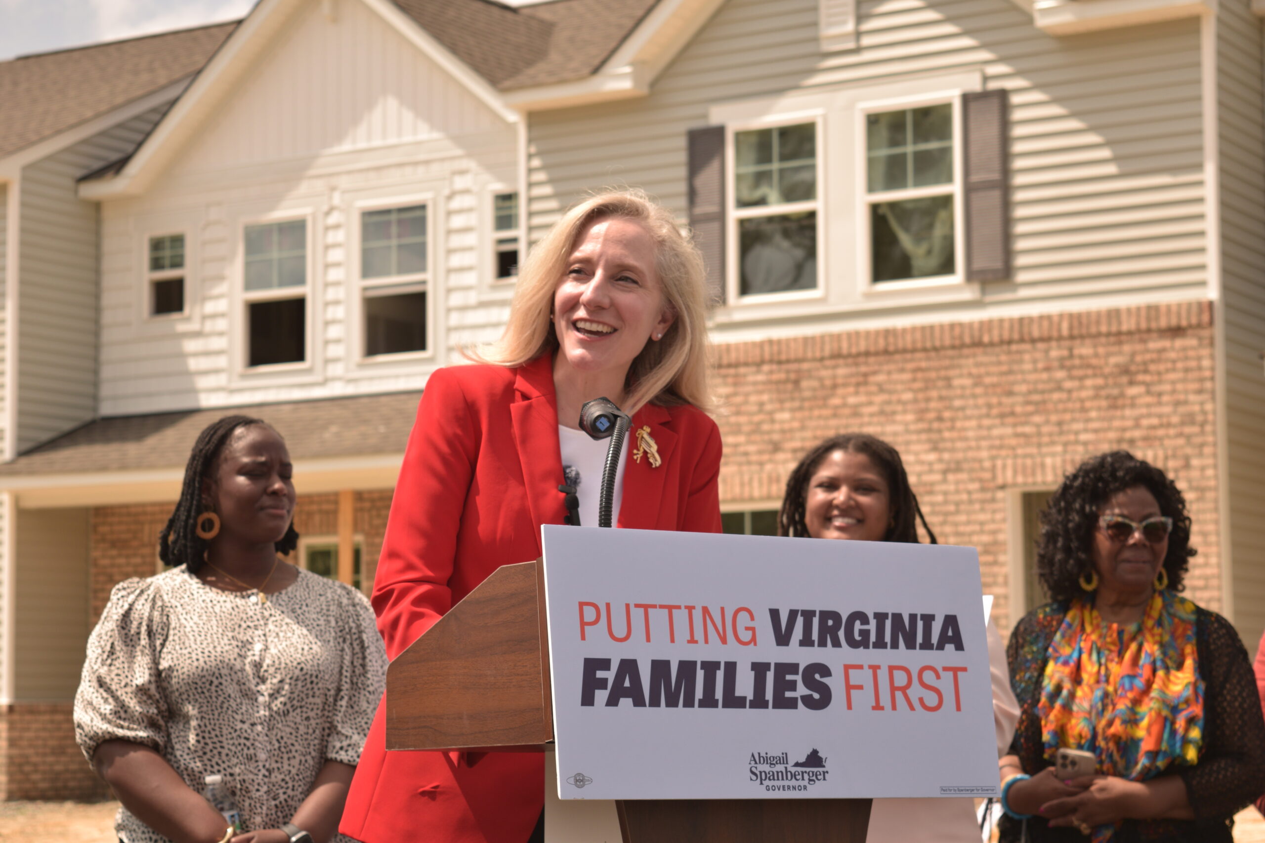 Abigail Davis Spanberger for governor 2025