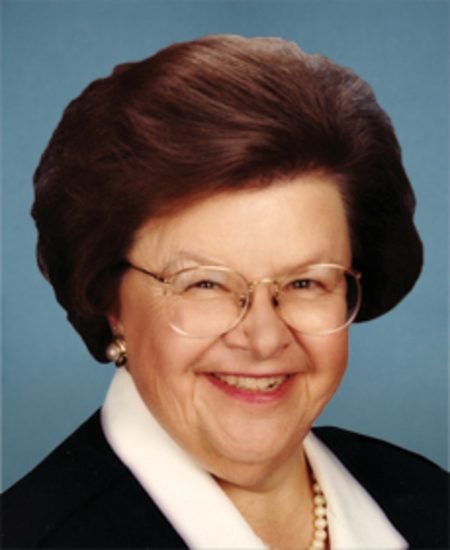 Senator Barbara A. Mikulski - Maryland Democratic