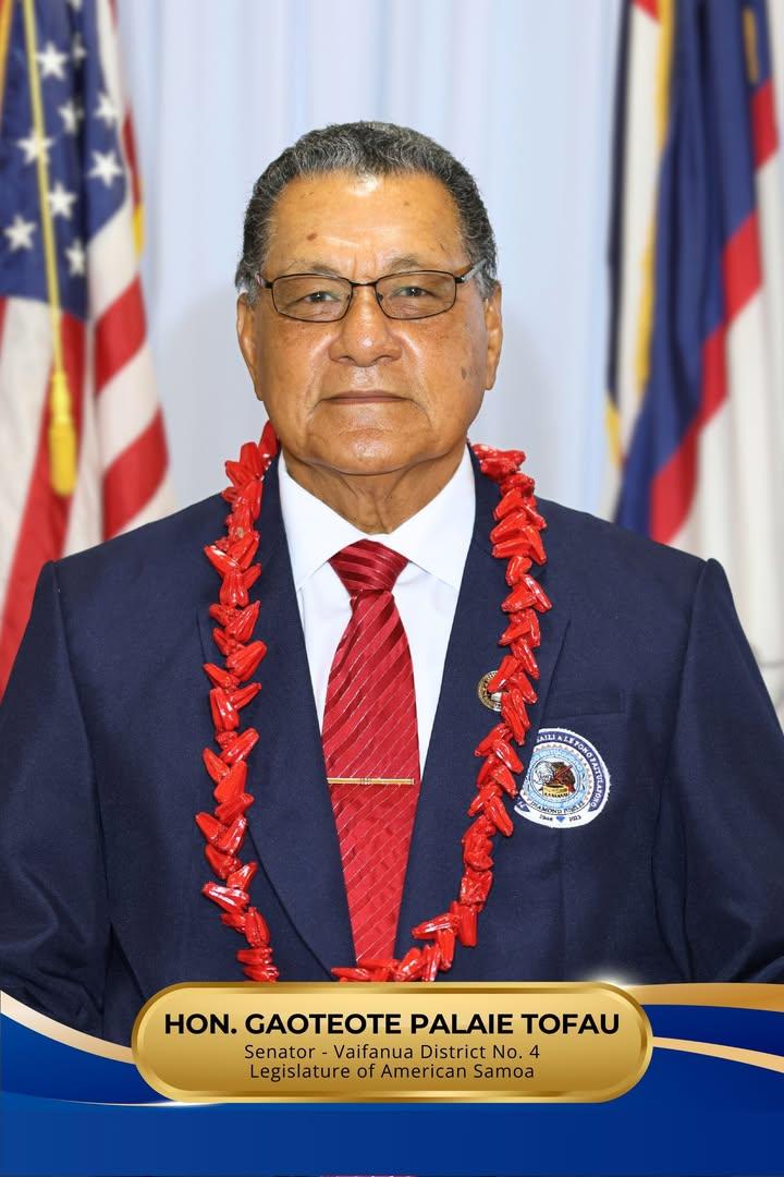 Senator Gaoteote Palaie Tofau - American Samoa Independent