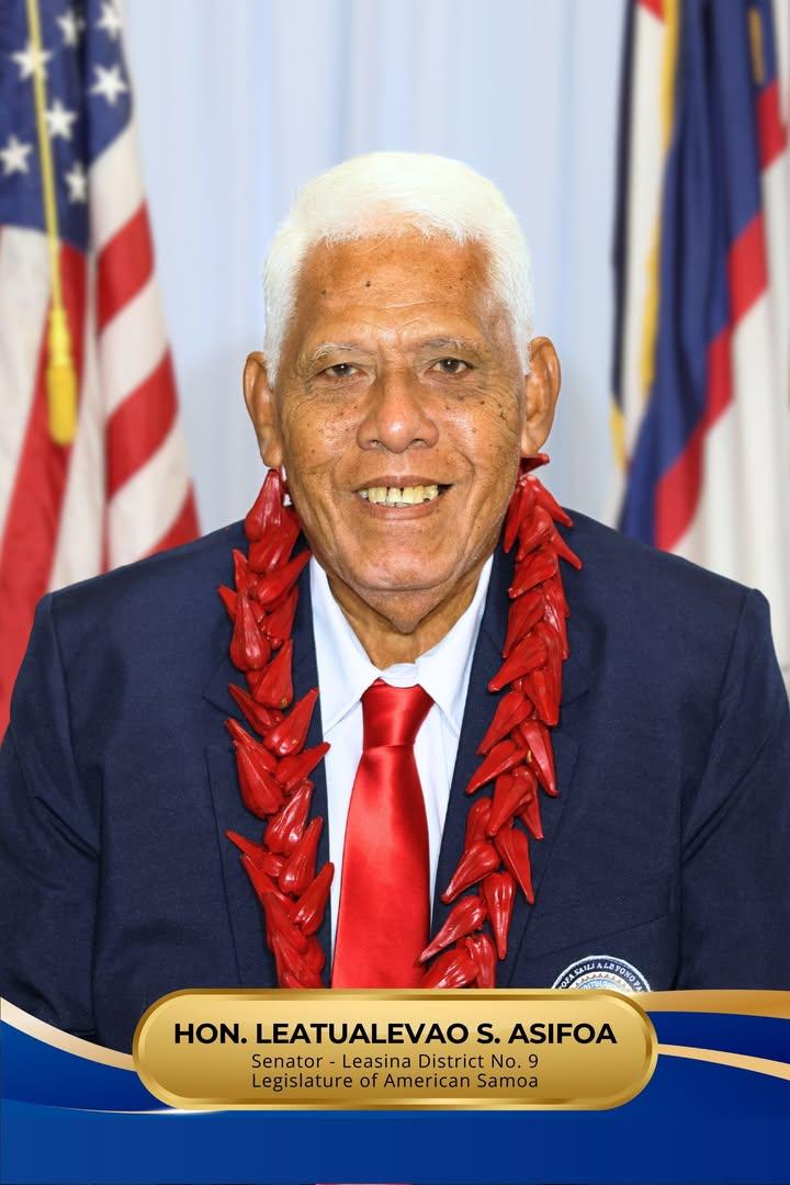 Senator Leatualevao S. Asifoa - American Samoa Independent