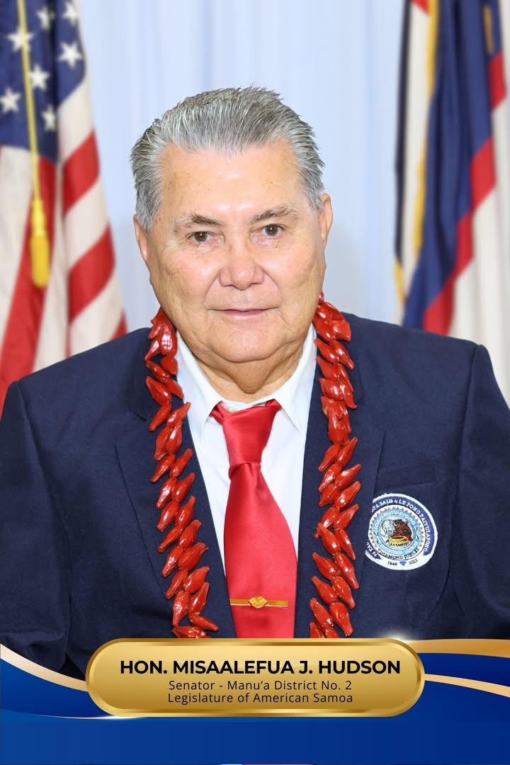Senator Misaalefua J. Hudson - American Samoa Independent