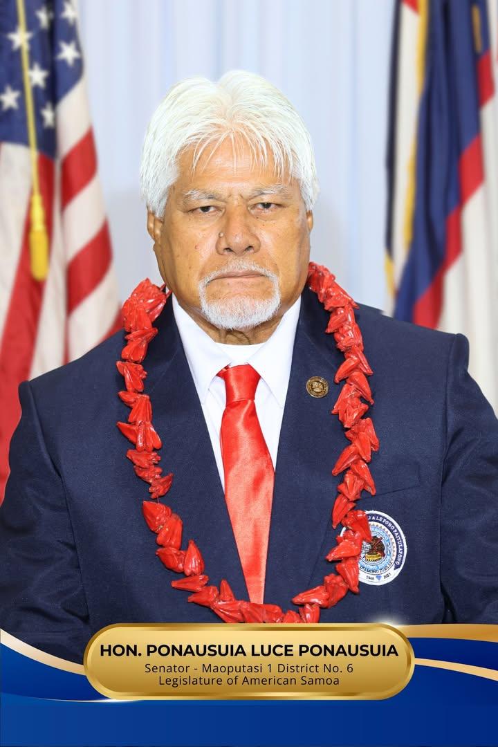 Senator Ponausuia Luce Ponausuia - American Samoa Independent