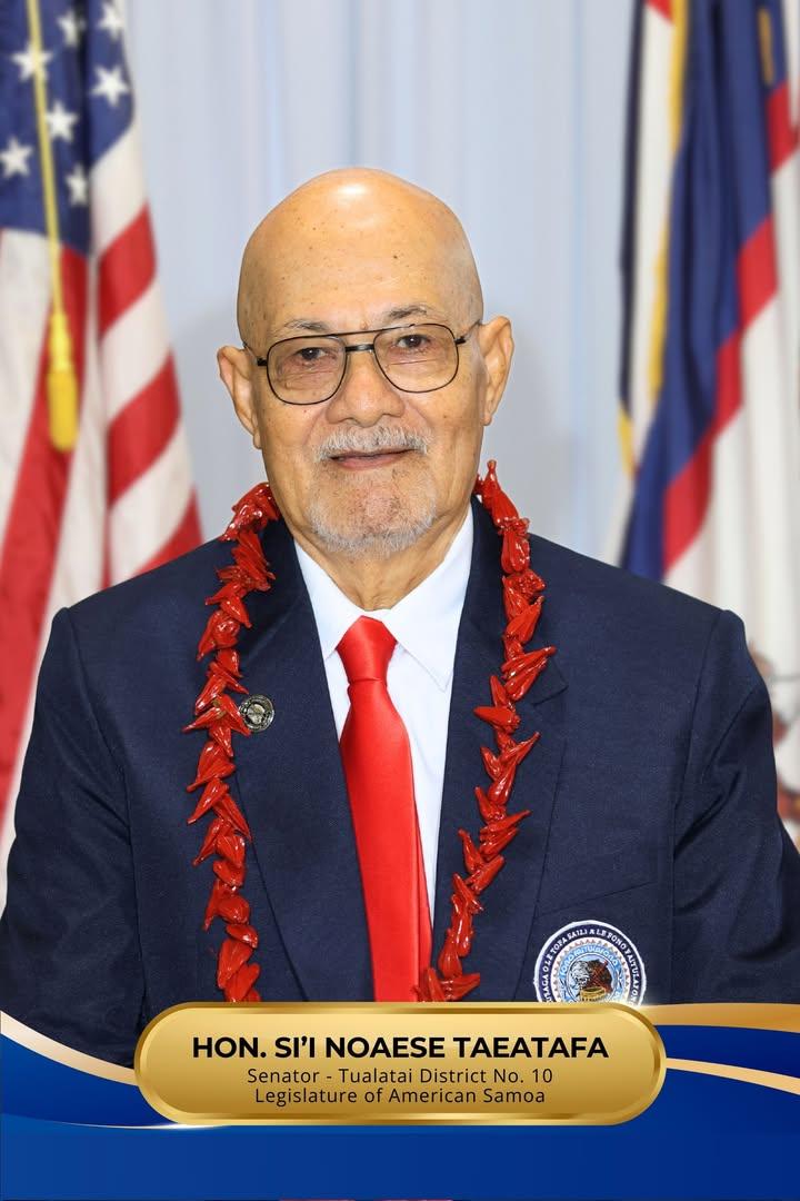 Senator Si'i Noaese Taeatafa - American Samoa Independent